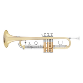 Trompete Modell 1018 von Gebr. Alexander